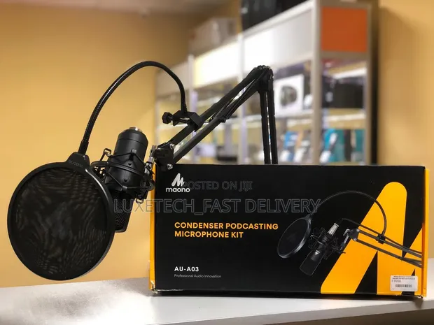 Maono AU-A03 Condenser Microphone Kit - 1