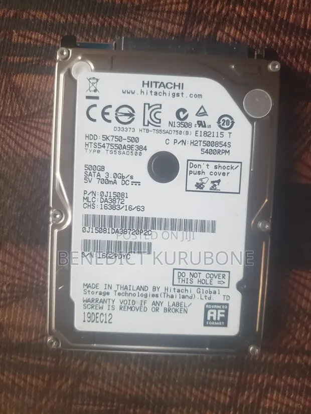 Used 500GB Hard Drive with Windows 10 - 1