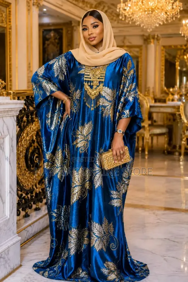 Luxury Boubou Kaftan - Rich Aunty Style - 1