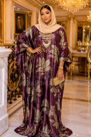 Luxury Boubou Kaftan - Rich Aunty Style
