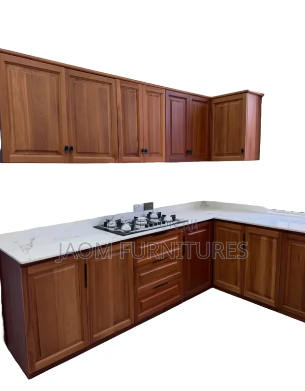 Brand New Hardwood Kitchen Cabinet - 1