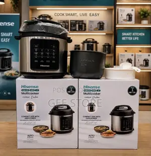 Hisense Multi Cooker (HGMC65BK) - 6L, 1000W