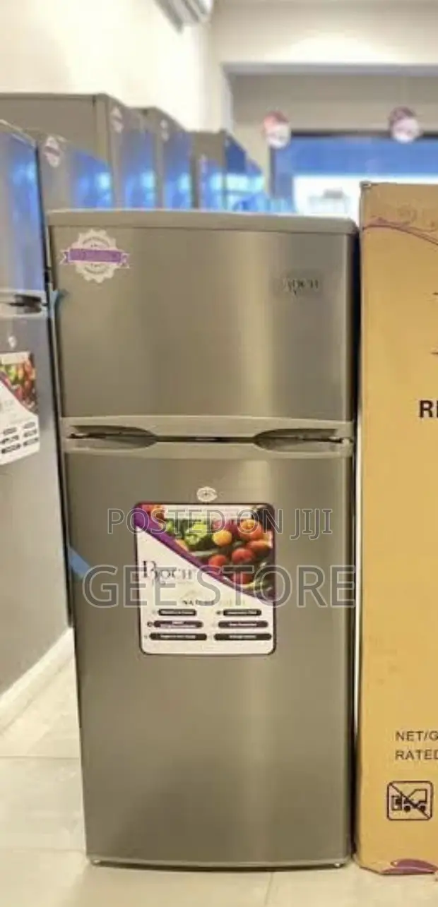 Roch Refrigerator RFR-140T-B Mlango Miwili 118L - 1