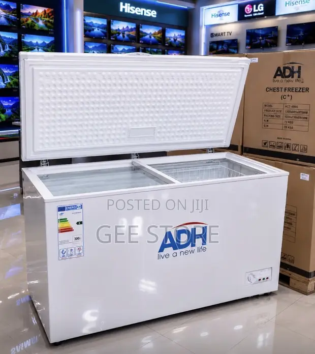 ADH Chest Freezer 400L with Sliding Glass Doors - 1