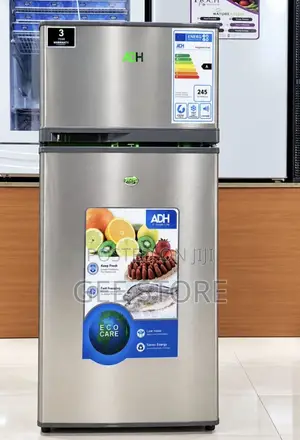 Brand New ADH Double Door Refrigerator 108L