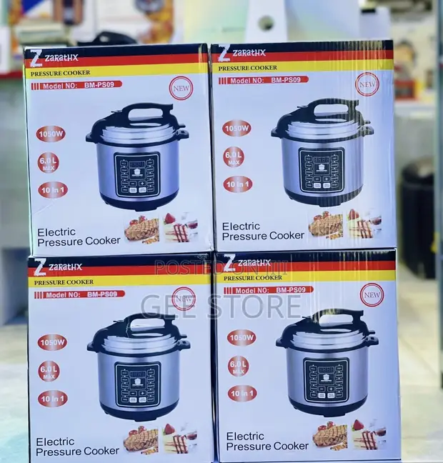 Zarathx Electric Pressure Cooker (Model BM-PS09) - 1