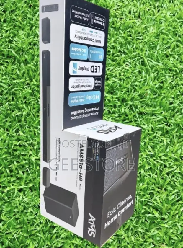 AMS AMS51A-H6 5.1-Channel Home Theater Soundbar System - 1