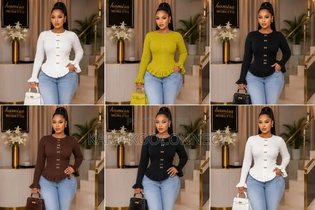 Sweta la Wanawake la Ribbed Knit Peplum - Zara - 1