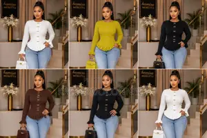 Women's Ribbed Knit Peplum Sweater - Zara