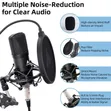 Maono AU-A03 Condenser Microphone Kit with Boom Arm - 3