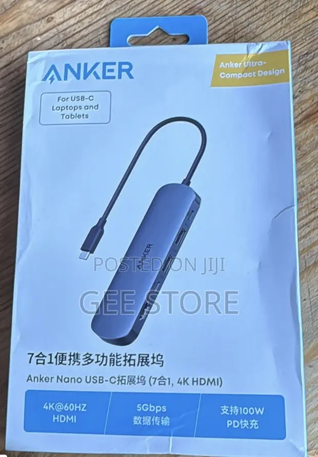 Anker Nano 7-in-1 USB-C Hub (4K HDMI) - 1