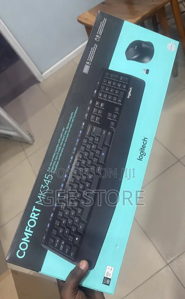 Logitech Comfort MK345 Wireless Keyboard and Mouse Combo - 1