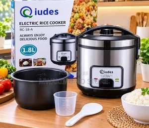 Qiudes 1.8L Rice Cooker ya Umeme (Model RC-18-A)