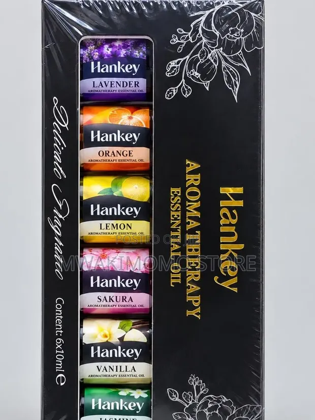 Hankey 6-Piece Aromatherapy Essential Oil Set (10ml) - 1