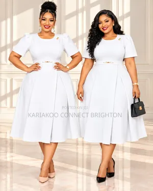 Women's Elegant White Dress by Gant