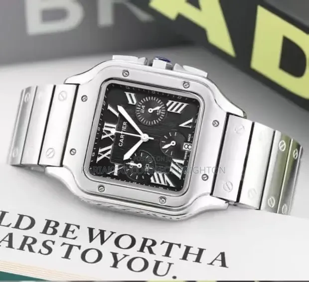 Cartier Green Dial Luxury Watch - 1