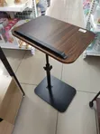 Height Adjustable C-Shape Laptop Desk - Black - 2