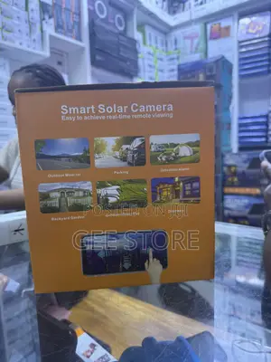 Ultra HD 4K PTZ Solar Camera with Triple Lens