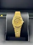 Audemars Piguet Royal Oak Mini Frosted Gold Quartz Watch - 1