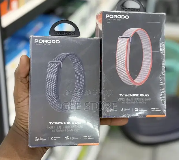 Porodo TrackFit Evo Smart Health Tracking Band - 1