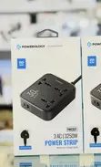 Powerology 3 AC | 3250W Power Strip (Model PWC037) - 2