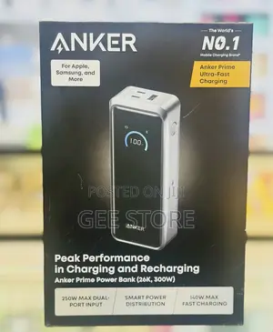 Anker Prime Power Bank 26K, 300W