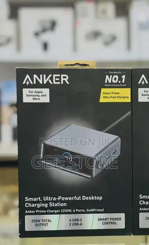 Anker Prime 250W 6-Port GaNPrime Charger