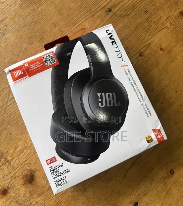 JBL Live 770NC Wireless Over-Ear Headphones - 1