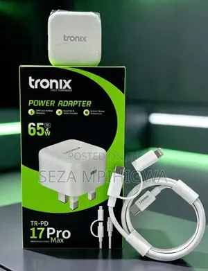 Tronix 65W Super Fast Charger (USB 2-in-1)