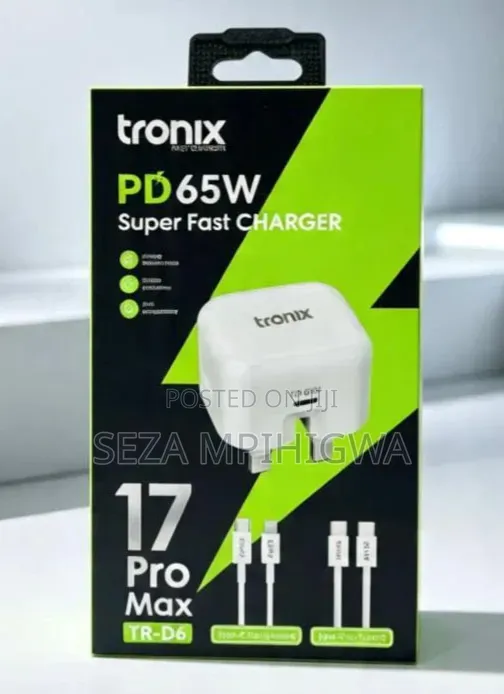 Tronix Original 65W Super Fast USB-C Charger - 1