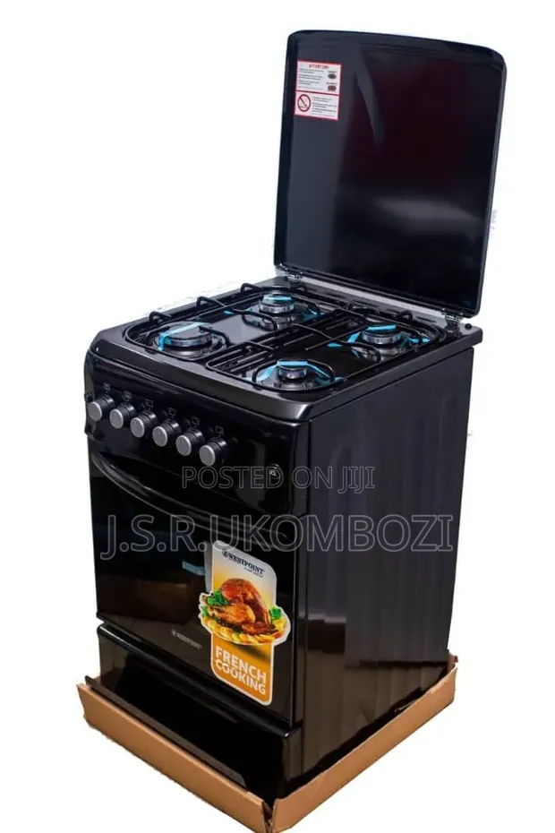 West Point Full Gas Cooker with Oven (50x55cm) - 1