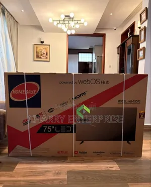 Homebase 75 Inch Frameless Smart UHD TV
