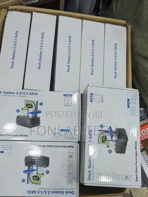 Brand New Type-C + USB Hard Drive Docking Station (Up to 40TB)