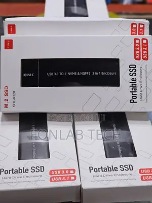 Universal 2-in-1 NVMe/NGFF SSD Enclosure