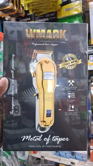 WMARK NG-2020B Cordless All-Metal Barber Fade Trimmer