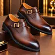 Boss Edition 2026 Monk Strap Red Sole Shoes - 3
