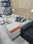 Sofa ya L-Shape Mpya kwa Watu Wanne - 2