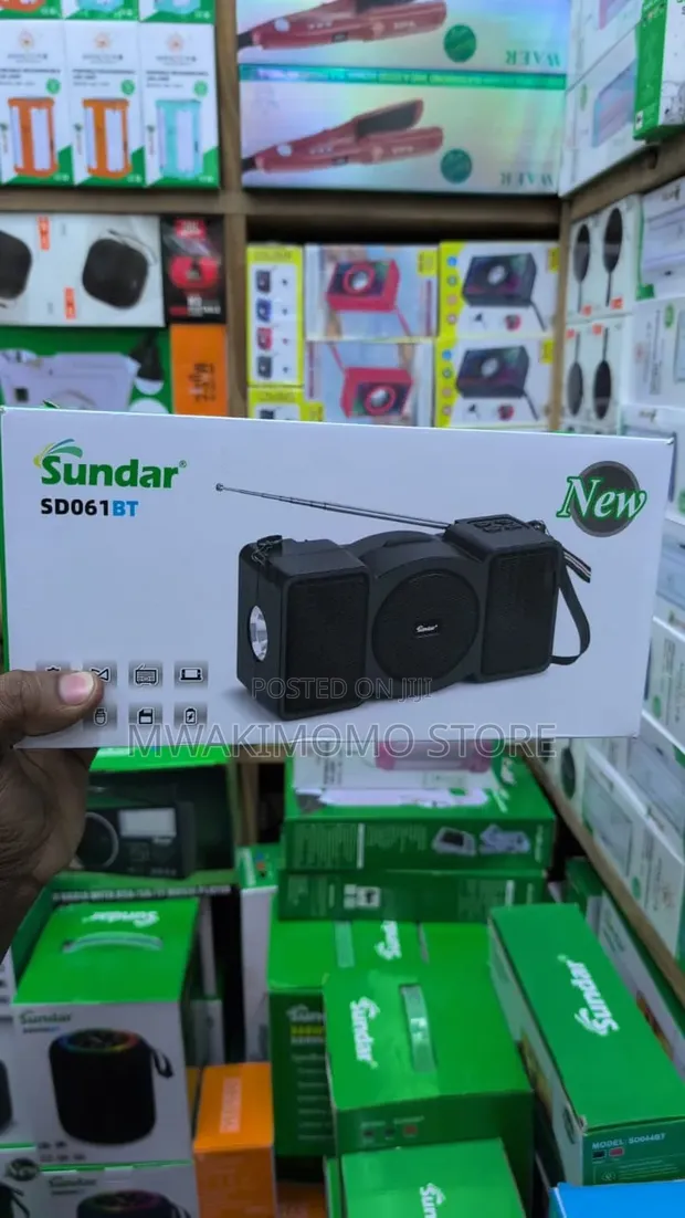 Sundar SD061BT Portable Wireless Bluetooth Speaker - 1