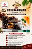 Instant Coffee Mixture with Ginkgo and Ginseng Powder - 1