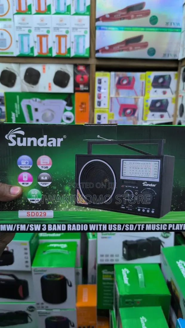 Sundar SD029 MW/FM/SW 3-Band Radio - 1