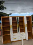 Wardrobe ya Chumbani ya Milango 8 ya Woodstock - 2