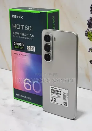 New Infinix Hot 60 Pro+ 256GB White