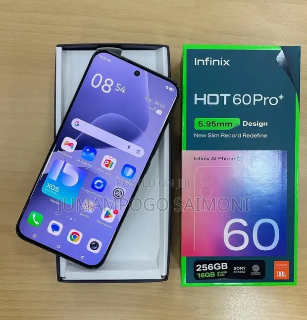 New Infinix Hot 60 Pro+ 256GB Black - 1