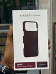 Aramid Fiber Case for iPhone 18 Pro Max / 17 Pro Max - Burgundy - 1