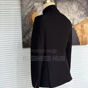 Cairo Classic Black Suit - Men's