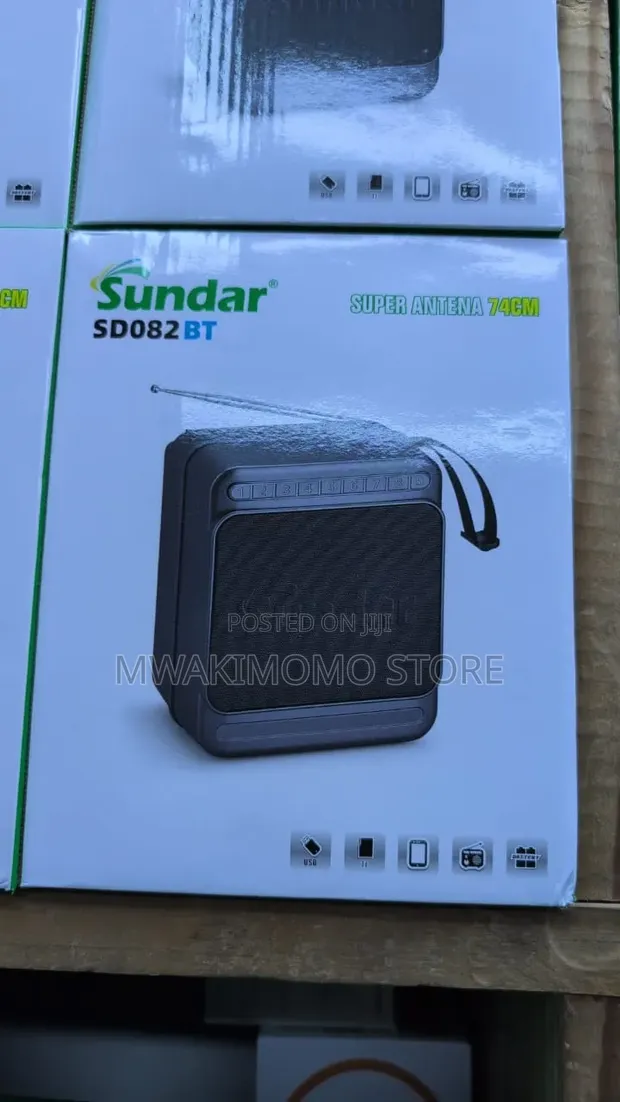 Sundar SD082BT Wireless Bluetooth Radio Speaker - 1