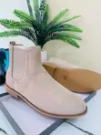 Viatu vya Chelsea vya Suede vya Wanaume vya Zara - 2