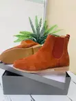 Viatu vya Chelsea vya Suede vya Wanaume vya Zara - 3