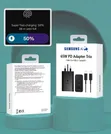 Samsung Super Fast Charge (2 Ports, Nyeusi) - 5