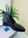 Men's Clarks Leather Lace-Up Ankle Boots - 2